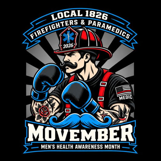 2026 Men's Health Awareness (Movember) UNISEX short sleeve